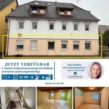 Foto - Wohnung zum Kaufen in Oberderdingen-Flehingen 99.000,00 € 92.32 m²