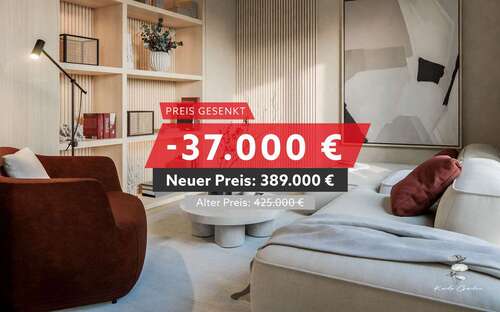 Foto - Wohnung zum Kaufen in Karlsfeld 389.000,00 € 41.39 m²
