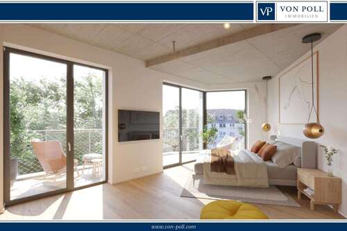 Foto - Wohnung zum Kaufen in Düsseldorf 1.315.000,00 € 113.64 m²