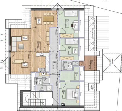 Foto - Wohnung zum Mieten in Mössingen 1.220,00 € 109.75 m²