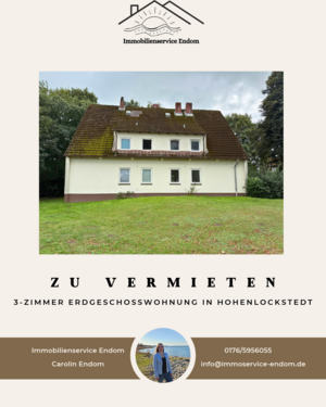 Foto - Wohnung zum Mieten in Hohenlockstedt 440,00 € 62.15 m²
