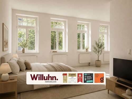 Foto - Wohnung zum Kaufen in Leipzig 139.000,00 € 44.27 m²