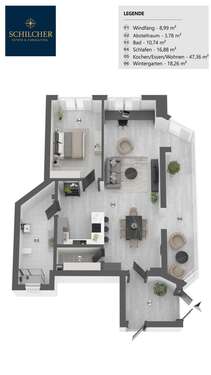 Foto - Wohnung zum Kaufen in Peißenberg 356.000,00 € 106.01 m²