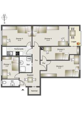 Foto - Wohnen auf Zeit in München 800,00 €