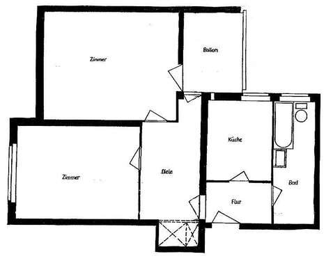Foto - Wohnung zum Kaufen in Berlin 250.000,00 € 66 m²