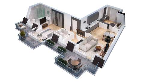 Foto - Wohnung zum Kaufen in Steinfurt 412.786,00 € 102.2 m²
