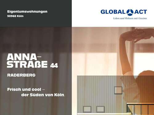 Foto - Wohnung zum Kaufen in Köln 319.000,00 € 50.21 m²