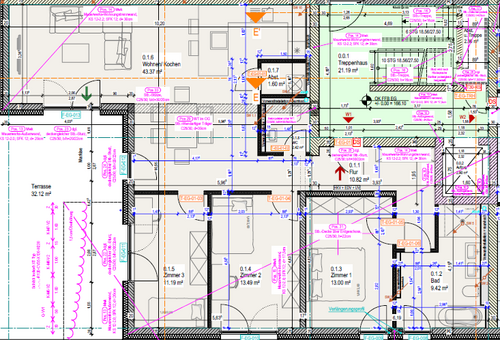 Foto - Wohnung zum Mieten in Lahnau 1.330,00 € 121.37 m²