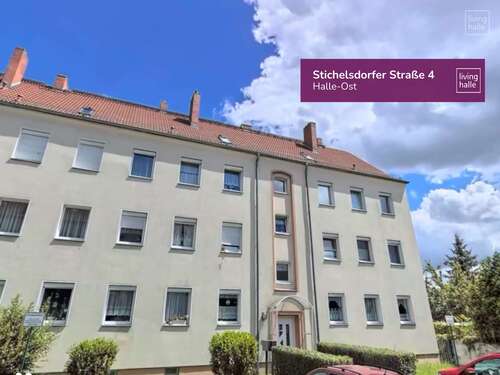 Foto - Wohnung zum Mieten in Halle 480,00 € 63.94 m²