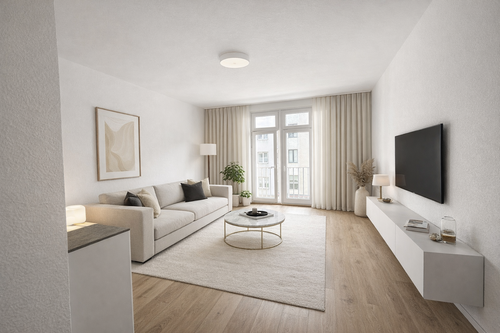 Foto - Wohnung zum Mieten in Düsseldorf 900,00 € 48 m²
