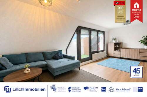 Foto - Wohnung zum Mieten in Kornwestheim 650,00 € 50 m²
