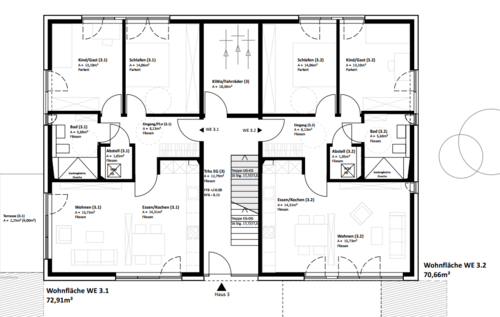 Foto - Wohnung zum Mieten in Neckarsulm-Obereisesheim 995,22 € 72.91 m²