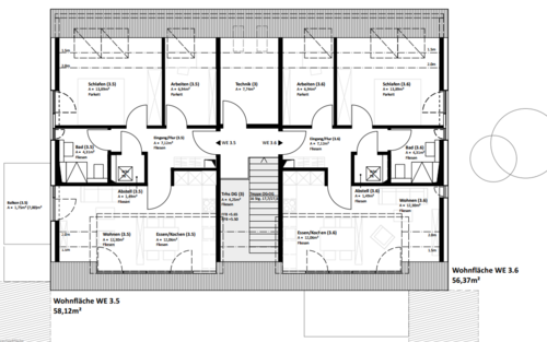 Foto - Wohnung zum Mieten in Neckarsulm-Obereisesheim 793,34 € 58.12 m²
