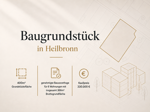 Foto - Grundstück zu verkaufen in Heilbronn 330.000,00 € 400 m²