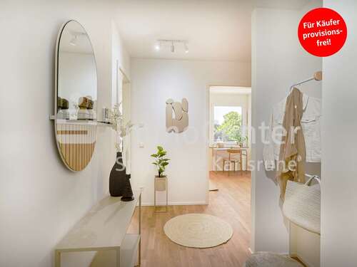 Foto - Wohnung zum Kaufen in Rheinstetten Mörsch 449.000,00 € 73.66 m²