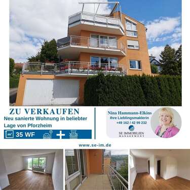 Foto - Wohnung zum Kaufen in Pforzheim 105.000,00 € 35 m²