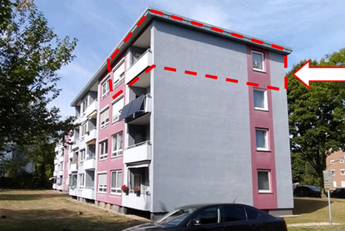 Foto - Wohnung zum Kaufen in Neuss-Vogelsang 114.000,00 € 68 m²