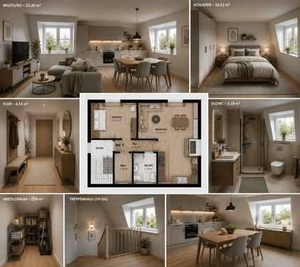 Foto - Wohnung zum Kaufen in Lage 119.000,00 € 45.28 m²