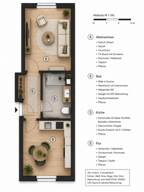 Foto - Wohnung zum Kaufen in Köln 298.000,00 € 40 m²