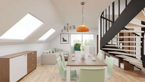 Foto - Wohnung zum Kaufen in Stuttgart Vaihingen 675.000,00 € 92.85 m²