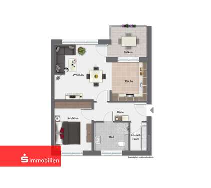 Foto - Wohnung zum Kaufen in Schlitz 225.000,00 € 63 m²