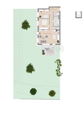 Foto - Wohnung zum Mieten in Besigheim 1.030,00 € 65.22 m²