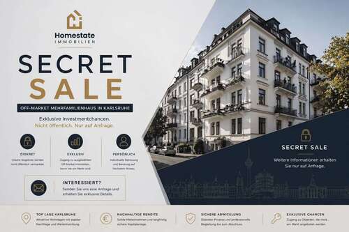 Foto - Haus zum Kaufen in Karlsruhe 2.100.000,00 € 877.44 m²