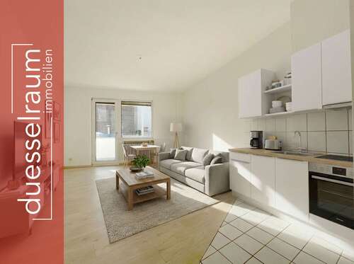 Foto - Wohnung zum Kaufen in Düsseldorf 175.000,00 € 43.07 m²