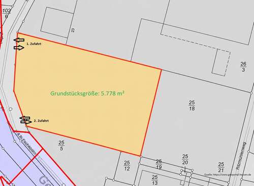 Foto - Grundstück in Witzenhausen 577.800,00 € 5778 m²