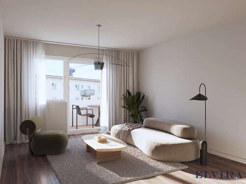 Foto - Wohnung zum Kaufen in Neuburg an der Donau 258.516,00 € 60.12 m²