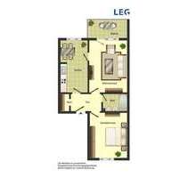 Wohnung zum Mieten in Bergkamen 429,00 € 54.4 m²