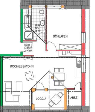 Foto - Wohnung zum Mieten in Hülben 790,00 € 66.41 m²