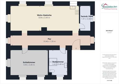 Foto - Wohnung zum Kaufen in Perl Borg 198.800,00 € 72 m²