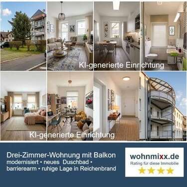 Foto - Wohnung zum Mieten in Chemnitz 525,00 € 68.77 m²