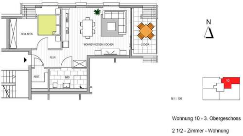 Foto - Wohnung zum Kaufen in Donzdorf 310.000,00 € 63.07 m²