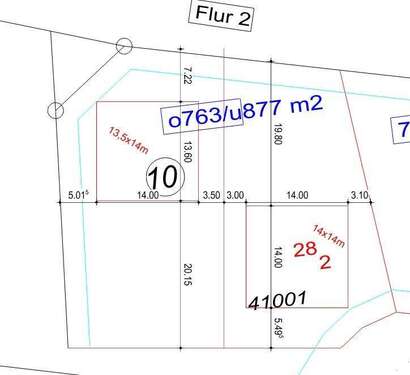 Foto - Grundstück zu verkaufen in Plau am See 131.550,00 € 877 m²
