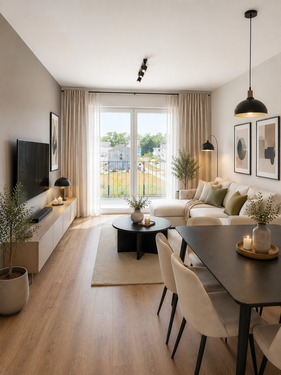 Foto - Wohnung zum Mieten in Mühldorf am Inn 930,00 € 58.57 m²