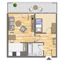 Wohnung zum Mieten in Ratingen 544,00 € 44.69 m²
