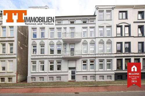 Foto - Wohnung zum Kaufen in Wilhelmshaven-Heppens 149.000,00 € 91.37 m²