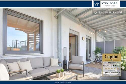 Foto - Wohnung zum Kaufen in Heilbronn 295.000,00 € 72.66 m²