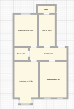 Foto - Wohnung zum Kaufen in Magdeburg 130.000,00 € 89.87 m²