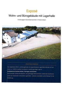 Foto - Halle in Hohenmölsen Granschütz 13.500,00 € 1500 m²