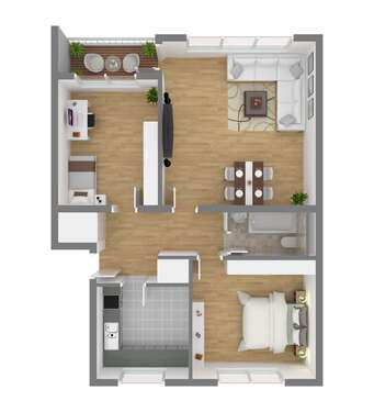 Foto - Wohnung zum Mieten in Bremen 800,00 € 82 m²