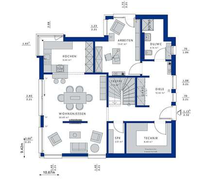 Foto - Haus zum Kaufen in Groß-Umstadt 599.846,00 € 151 m²
