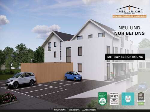 Foto - Wohnung zum Kaufen in Karlsbad 414.480,00 € 75.36 m²