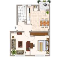 Wohnung zum Mieten in Mönchengladbach 499,00 € 50.87 m²