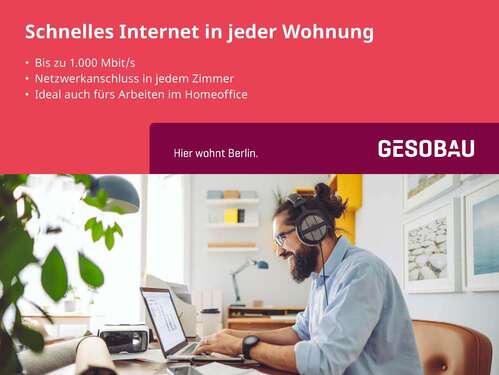 Foto - Wohnung zum Mieten in Berlin 509,73 € 61.21 m²