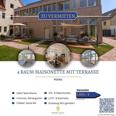 Foto - Wohnung zum Mieten in Pegau 1.277,00 € 128.8 m²