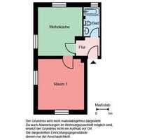 Wohnung zum Mieten in Datteln 339,00 € 34.8 m²