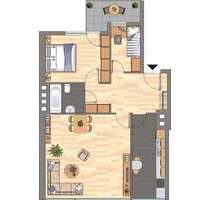 Wohnung zum Mieten in Düsseldorf 759,00 € 58 m²